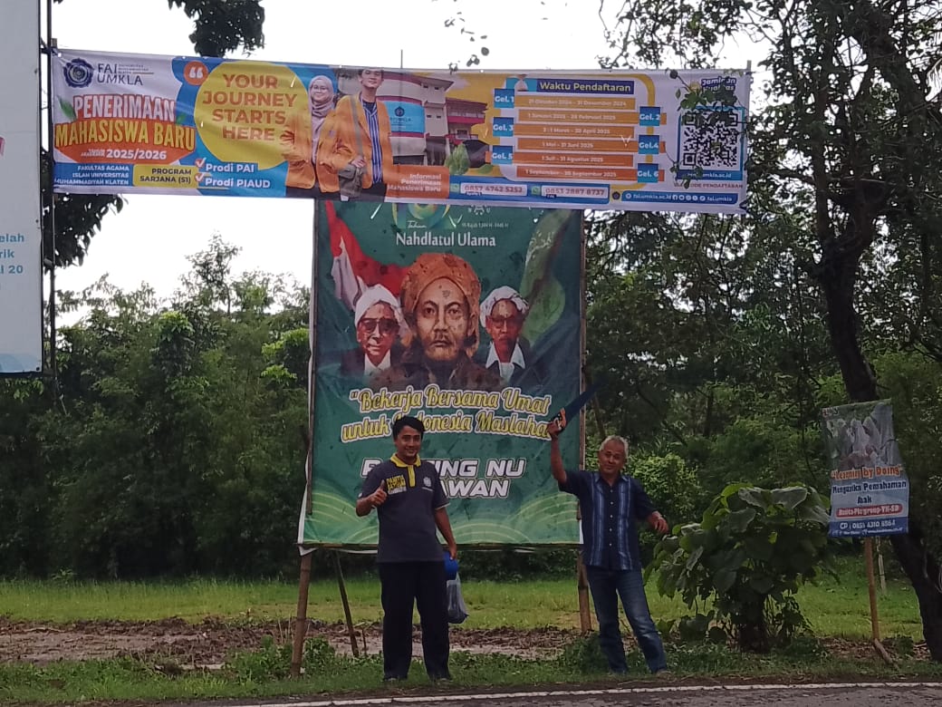 UMKLA Gencarkan Sosialisasi PMB Melalui Pemasangan Baliho di Empat Kabupaten