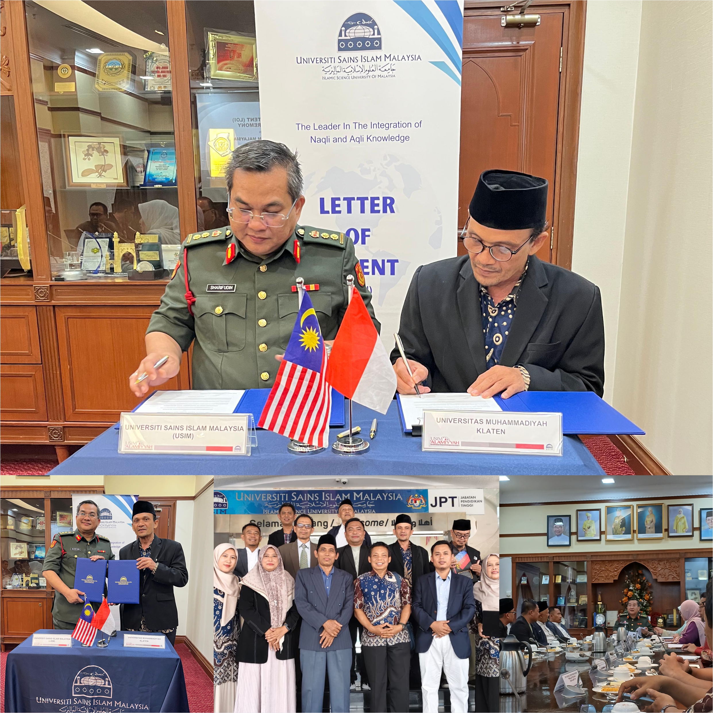 FAI UMKLA Jalin Kerja Sama Internasional dengan USIM Malaysia